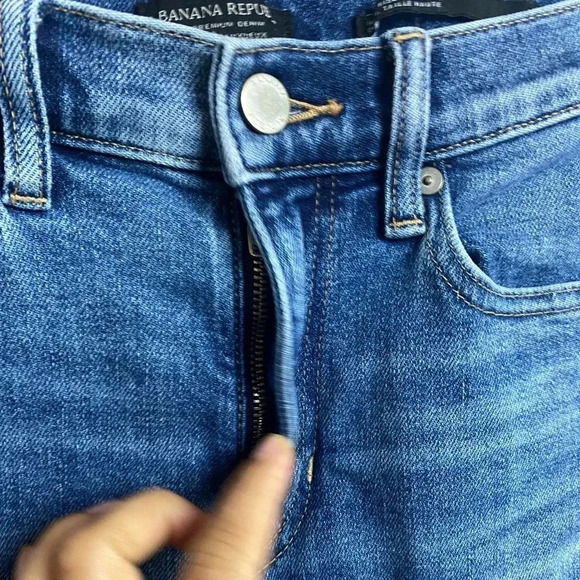 💚Banana Republic -High Rise Straight - cutoff shorts - US26 - Picture 9 of 9